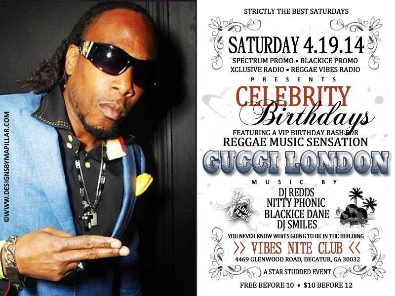 Celebrity Birthday Bash for Gucci London